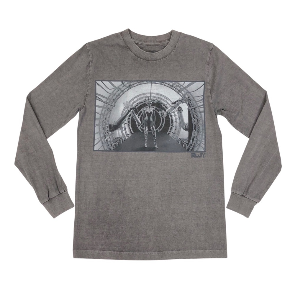 Beyoncé Renaissance World Tour Long Sleeve Shirt Size Small Gray RWT 2023
